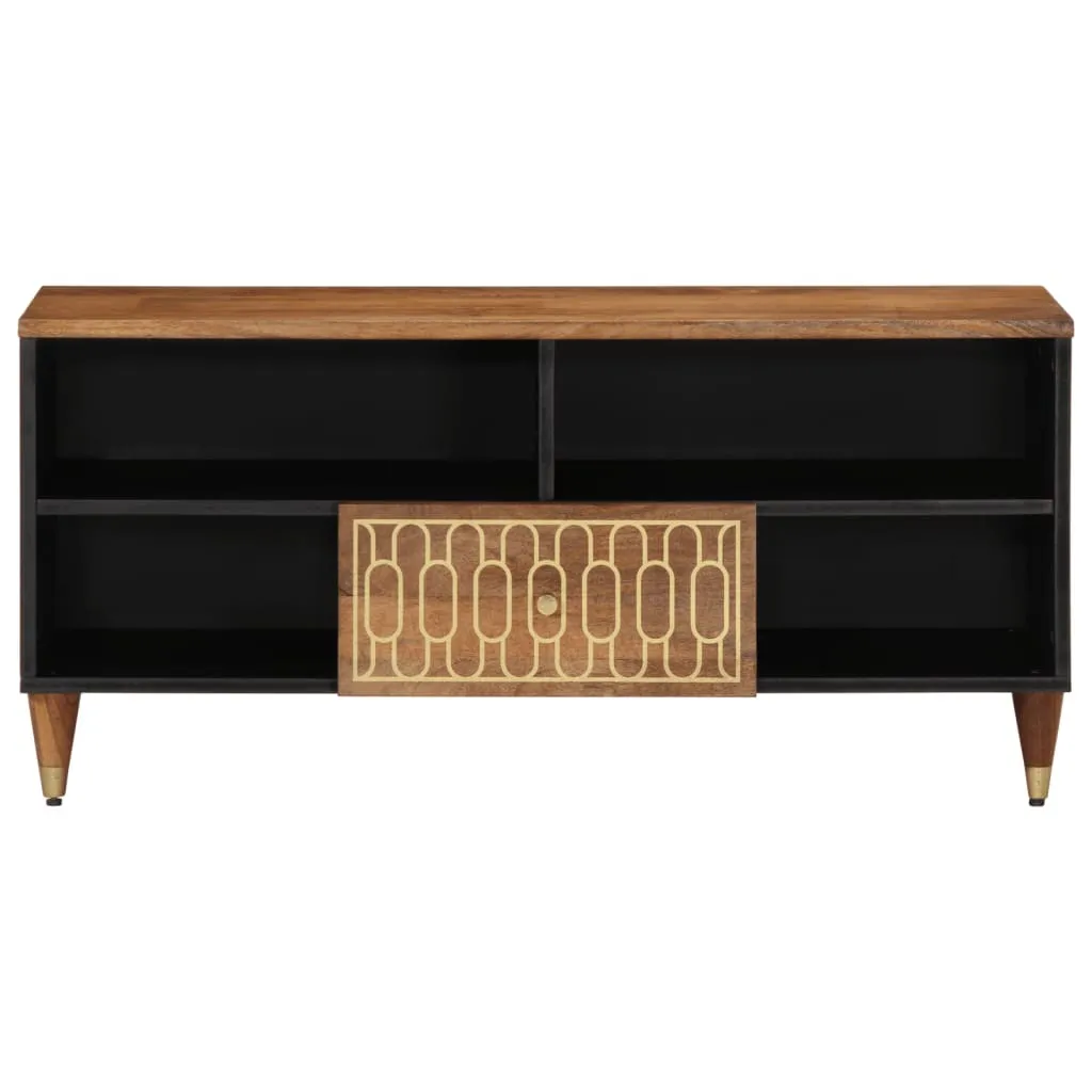 SYFAX Porta TV Industrial Mango 100x33x46 | Eleganza Materica