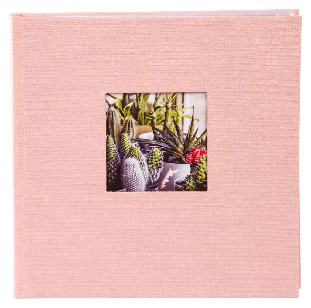 Goldbuch Fotoalbum mit Einsteckfächern „Bella Vista“, rosa, Produktbild 