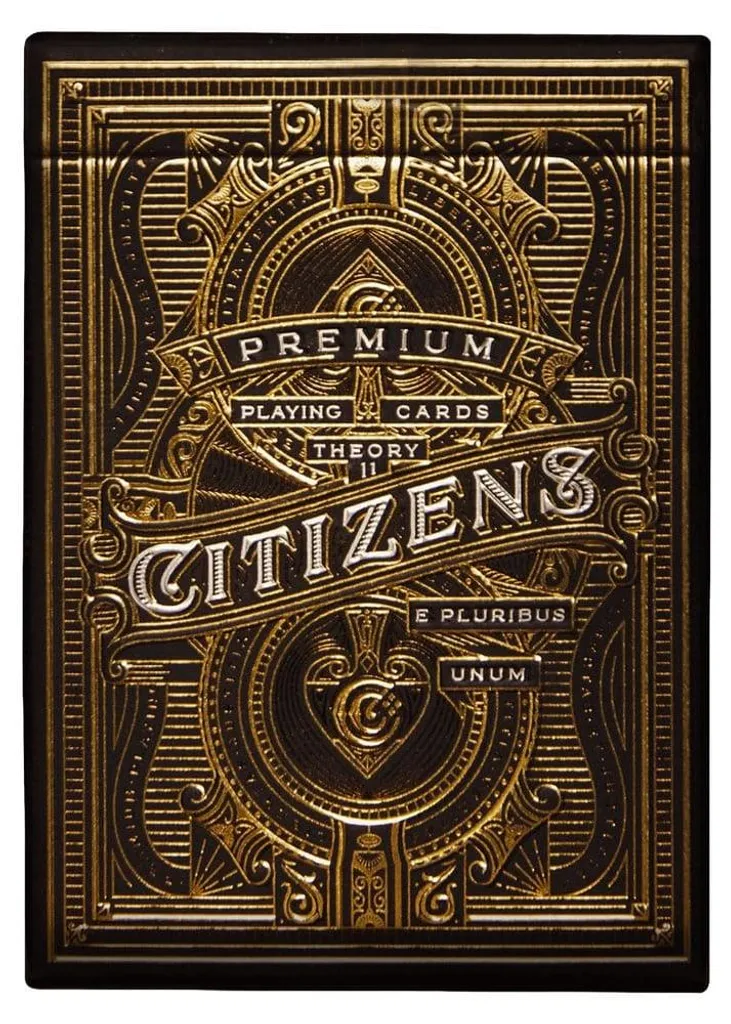 Jeu de cartes Theory 11 Citizen durable qui ne colle pas au mélange