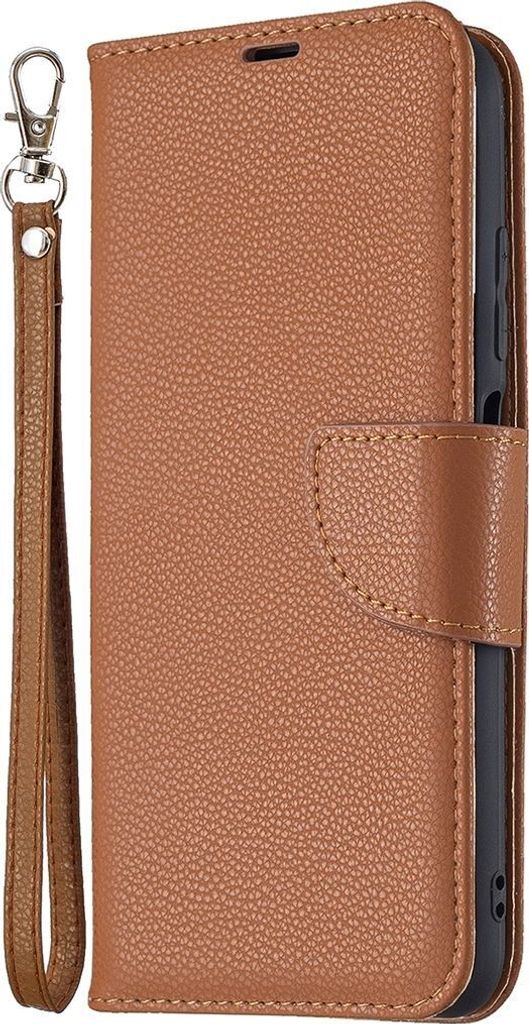 Mobigear Excellent POCO M3 Pro Hülle Klapphülle Geldbörse - Braun