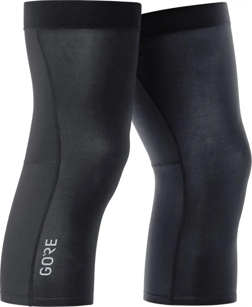 GORE Genouillères pour Sorties Vélo par Temps Frais - Knee Warmers Noir