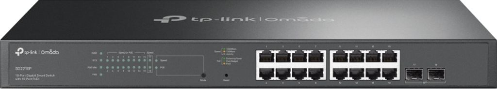 TP-Link Omada SG2218P, Riadený, L2/L2+, Gigabit Ethernet Obrázok produktu 