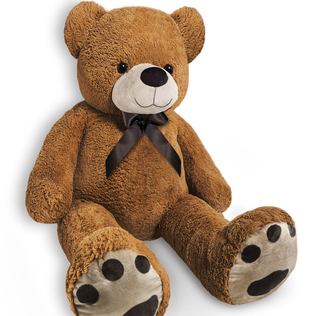 Geschenk Teddybär groß 260 cm 100cm GEFÜLLT XXL Riesen Stofftier Plüschtier 