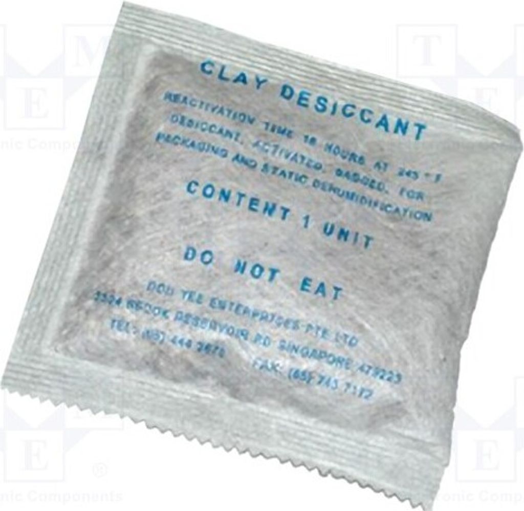 100x Feuchtigkeitsorber 150x91mm EN 61340-5-1,MIL-464 E 20-053-0140 Humidity Indic
