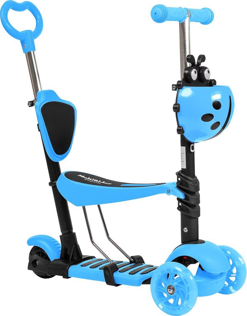 LifeGoods MultiRider - Kinderroller mit Schiebestange - 3 Produktbild 