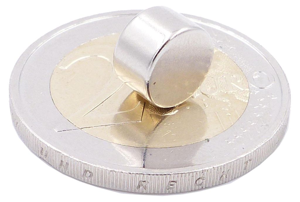 Brudazon | 40 Scheibenmagnete 8x5 mm | N52 Klasse Neodym Magnete | Modellbau
