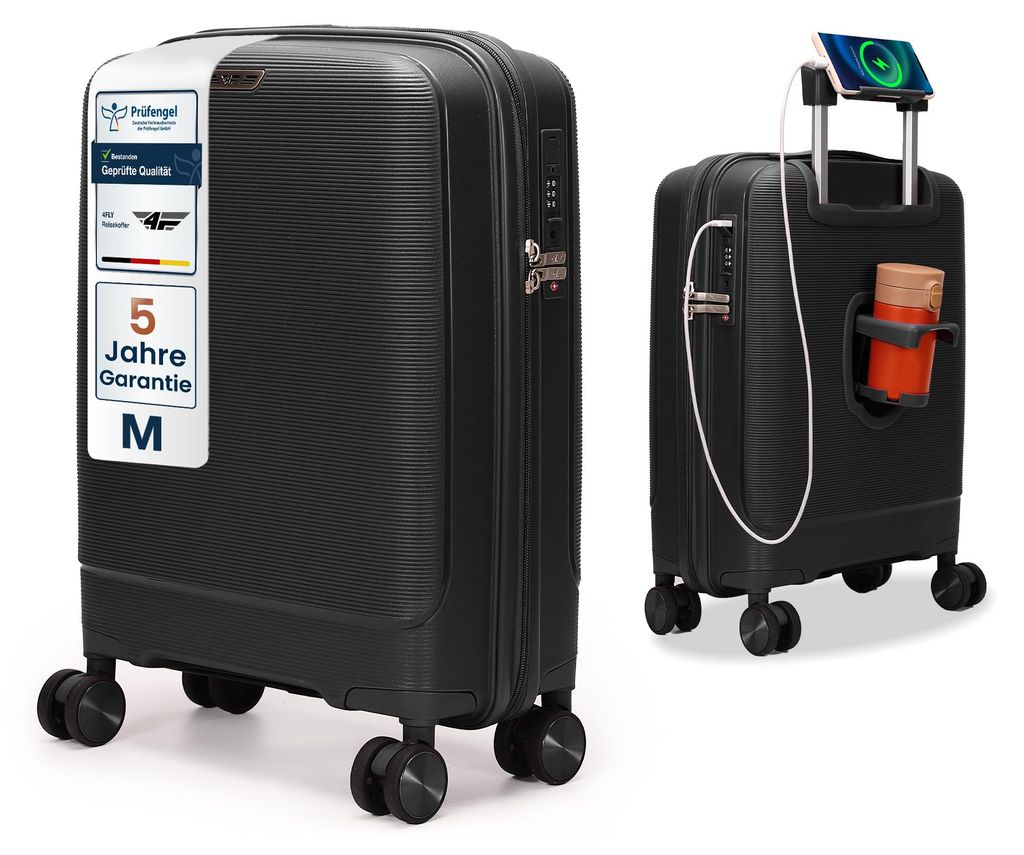 Valise rigide 4FLY CoreMatte PP 20 pouces Bagage à main – Image du produit 