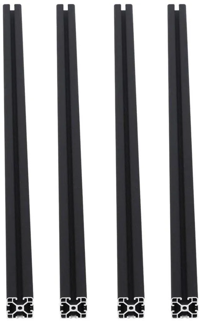 Rail profilé 4040 noir pour machine CNC et DIY - Longueur 994mm x4