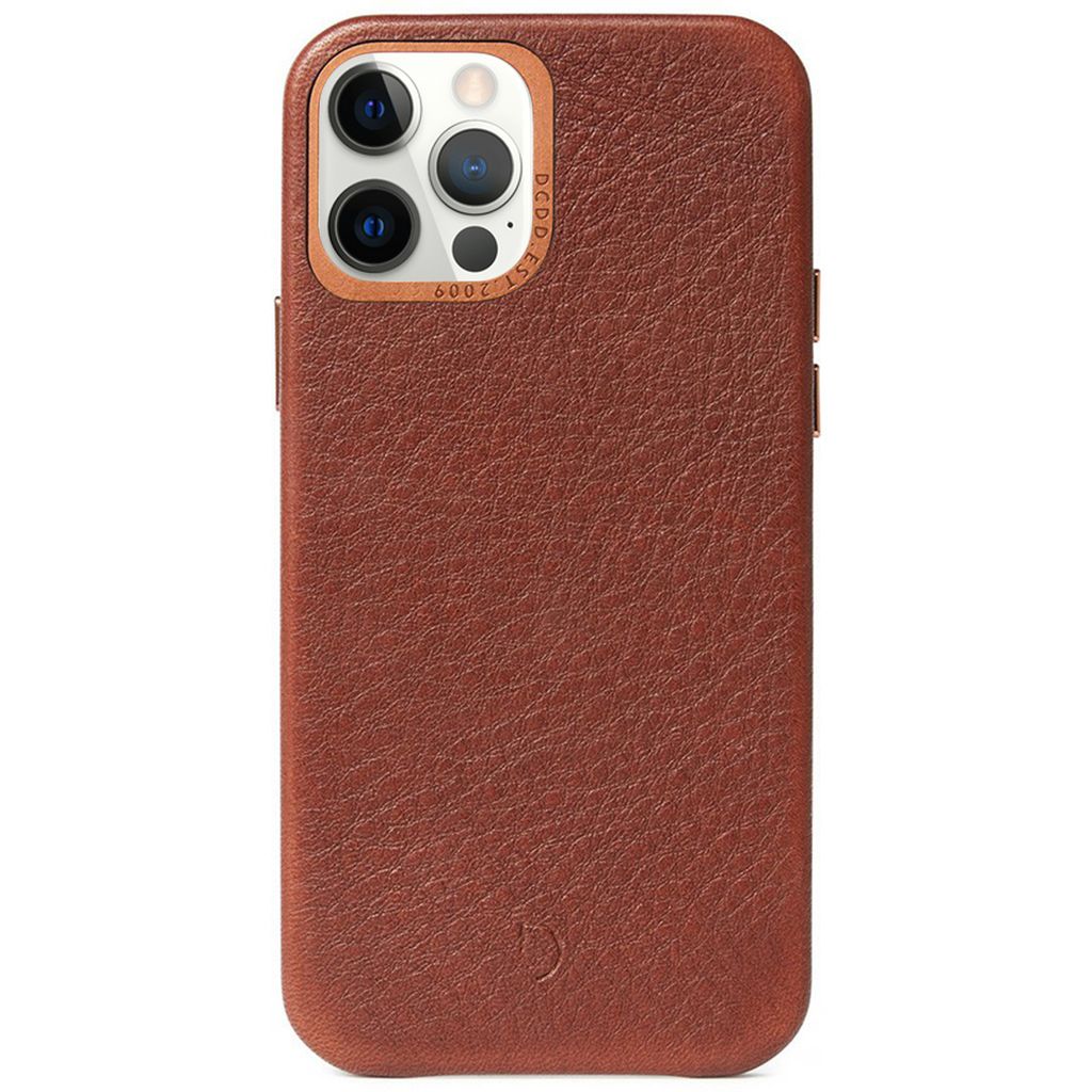 Decoded Back cover kompatibel mit iPhone 12,iPhone 12 Pro - Braun