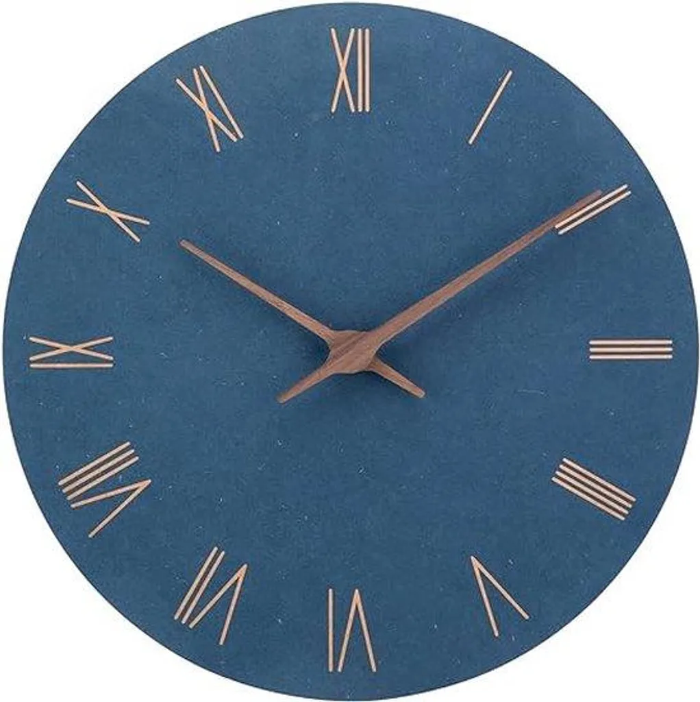 Petite horloge murale cadre noir pour petite pièce - Gain de place et design