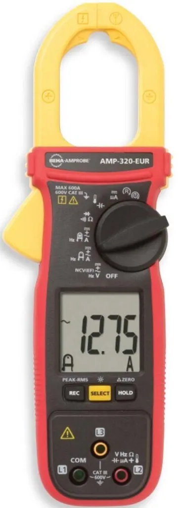Éliminez les erreurs de mesure avec la pince Fluke 600A TRMS AMP-320