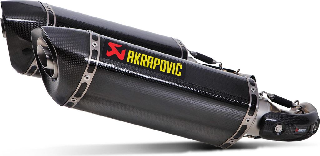 Akrapovic Slip-On Auspuff karbon Ducati Monster 1100/1100S