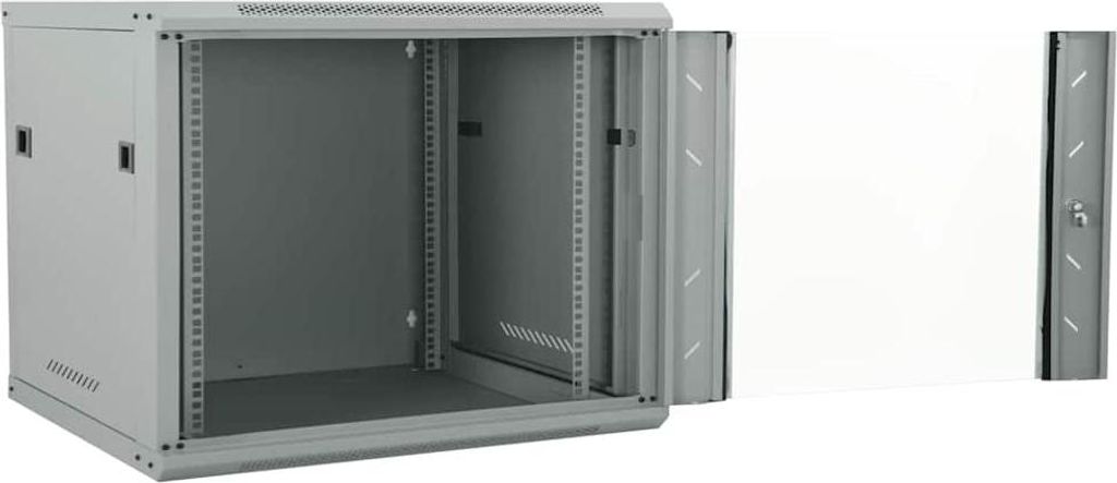 vidaXL Síťová skříňka s úložným prostorem šedá 60 x 60 x 50 Obrázek produktu 