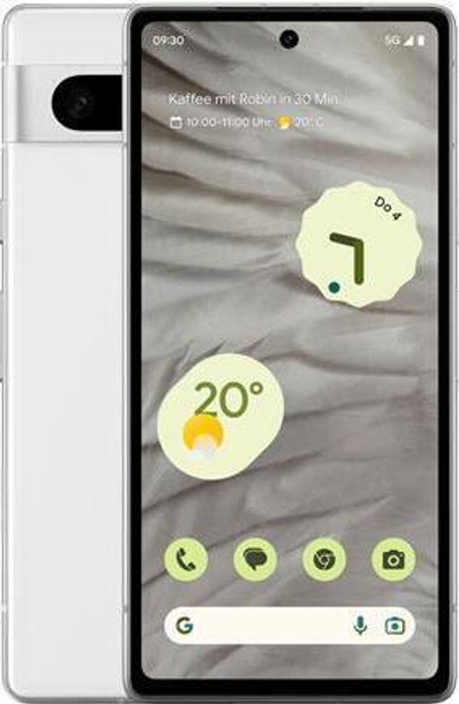 Pixel 7a 128GB 5G Snow Smartphone Produktbild 9