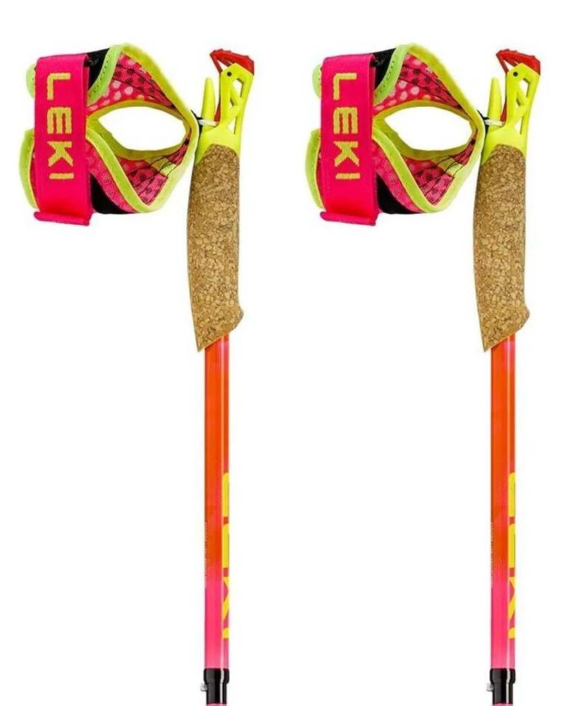 Ultratrail FX.One SuperLite 125 cm mehrfarbig - neonpink-pastellorange-neonyellow