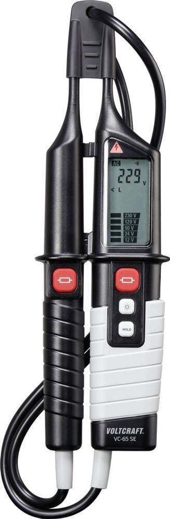 VOLTCRAFT VC-65 SE Zweipoliger Spannungsprüfer CAT III 1000 Produktbild 
