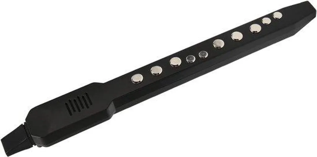 Instrument à vent numérique mobile pour s'entraîner au casque noir