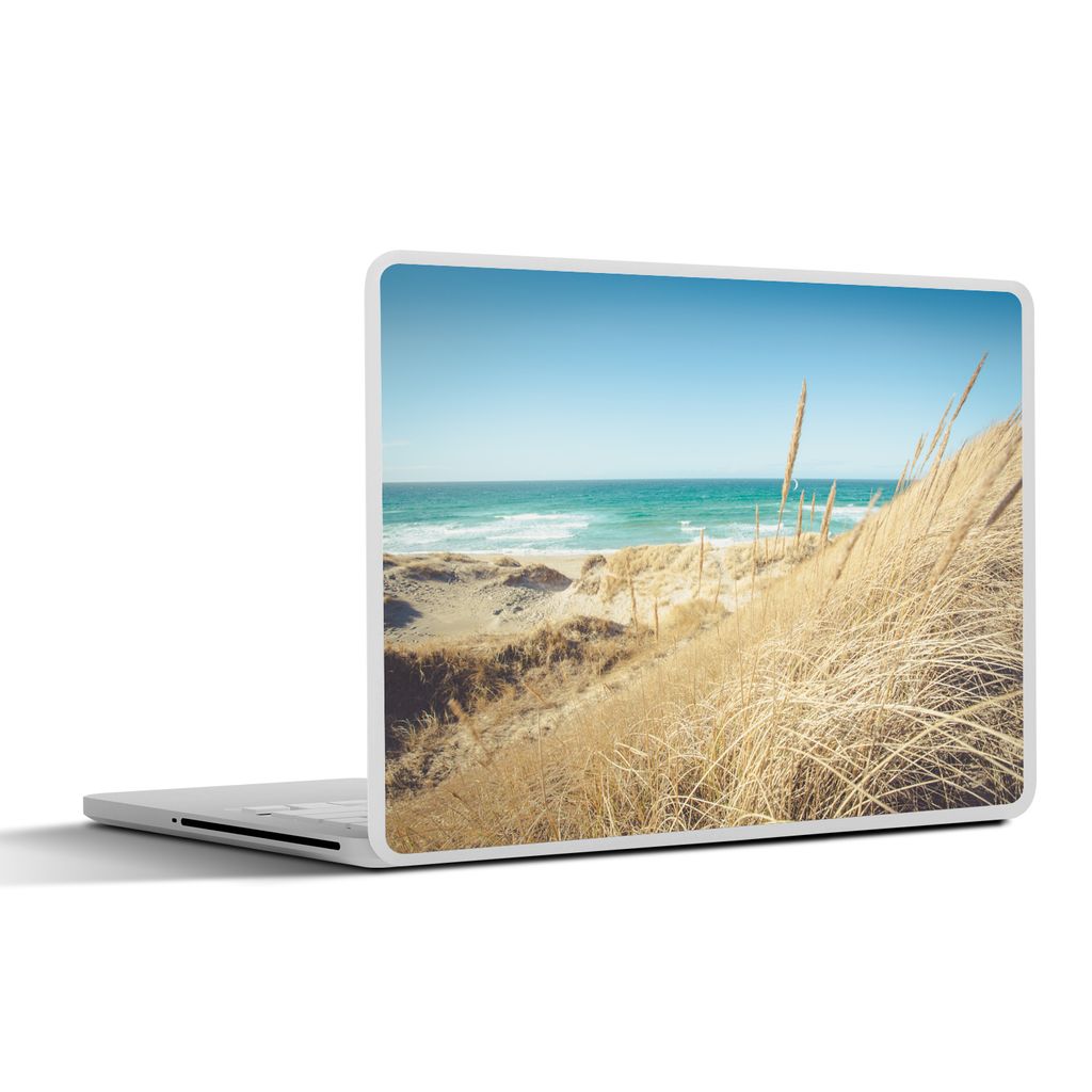 MuchoWow Laptop Aufkleber Sticker Cover Strand - Düne - Norwegen 32.5x23.5 cm - Sticker für Laptop - Selbstklebend