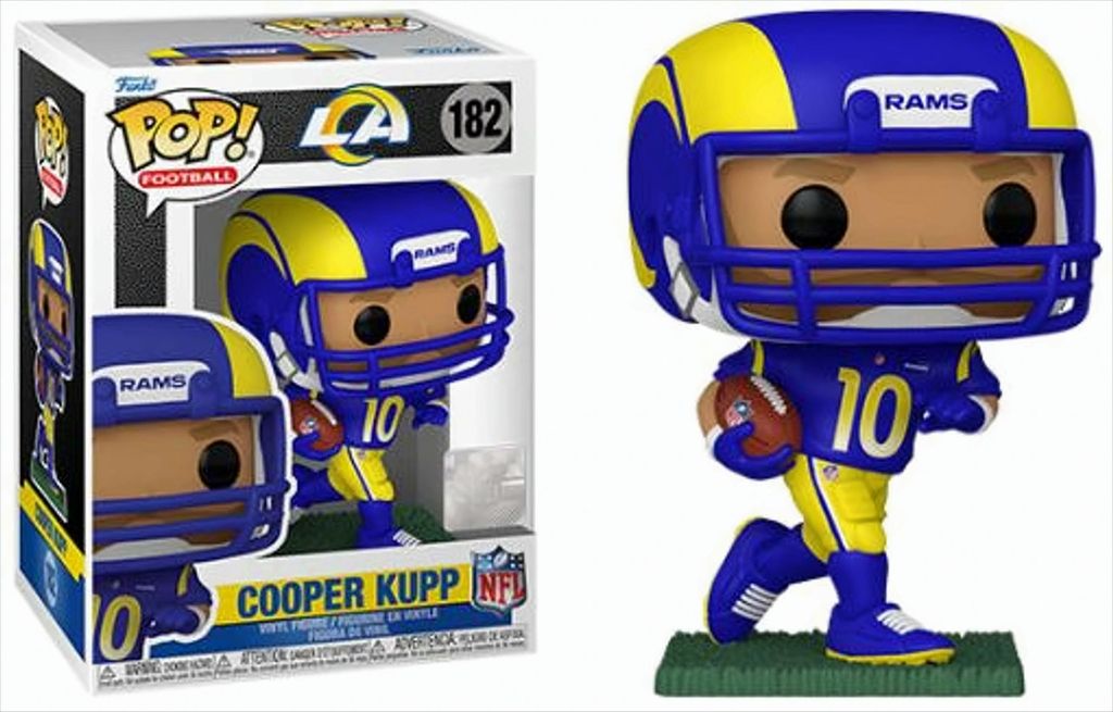 Los Angeles Rams - Cooper Kupp 182 - Funko Pop! Vinyl Figur Produktbild 