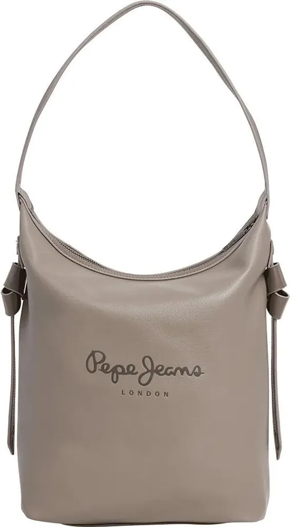 Sac à bandoulière Pepe Jeans Caddy Code Beige : Léger et hyper pratique