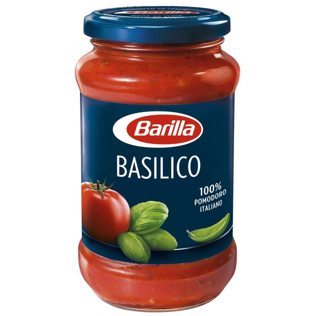 Barilla Sugo al Basilico/Basilikum 400 gr. Produktbild 