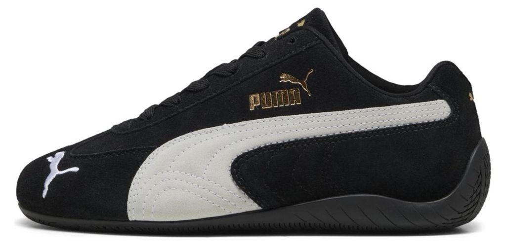 Puma Speedcat OG J w kolorze czarno-białym dla młodzieży - Zdjęcie produktu 