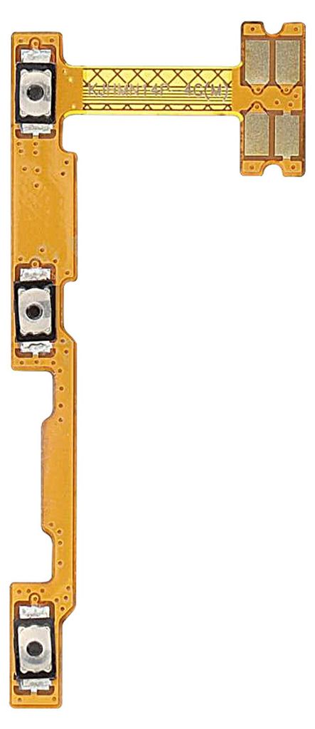 Clappio, Power- und Lautstärke-Flex für Xiaomi Redmi Note 14 Pro 4G, Gold
