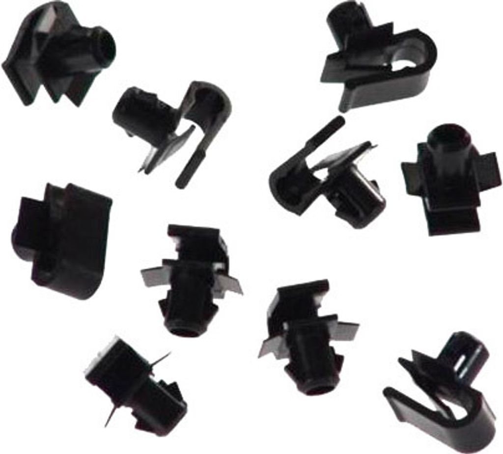 Befestigung Clips Plastik Nieten Druckniete Türverkleidung Produktbild 