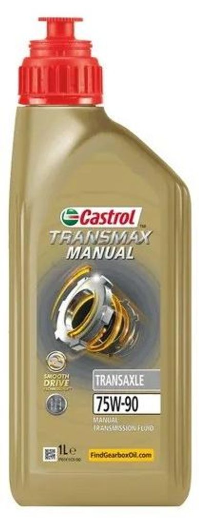 CASTROL 15F137 Transmax Getriebeöl Synthetiköl 75W-90 1L Produktbild 