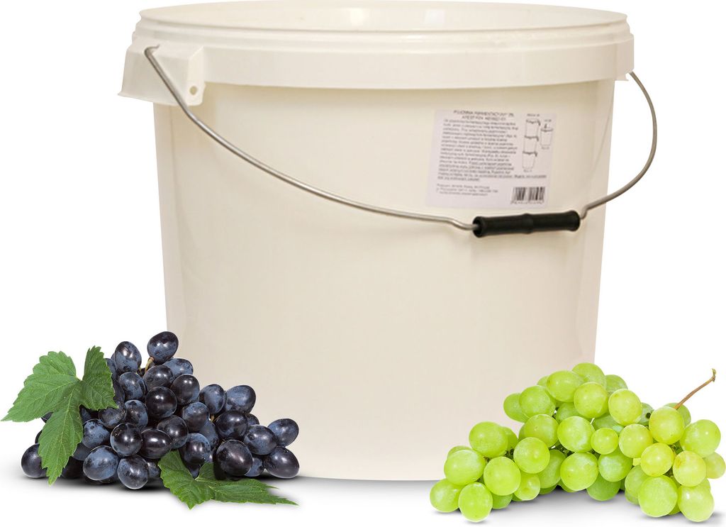 Kvasič 20 L víko Kvasná trubice Kvasný kbelík Kvasný sud Obrázek produktu 