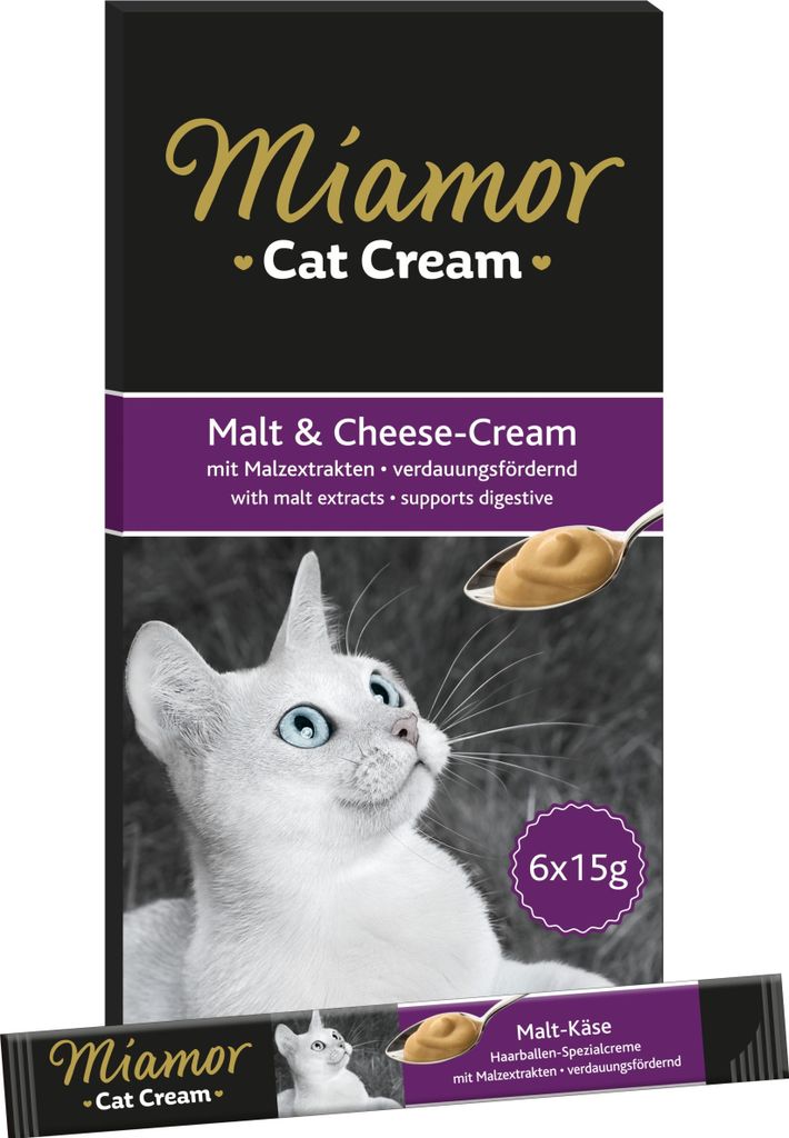 Miamor 15gx6x11 CatSnack Malt-Cream & Käse Produktbild 