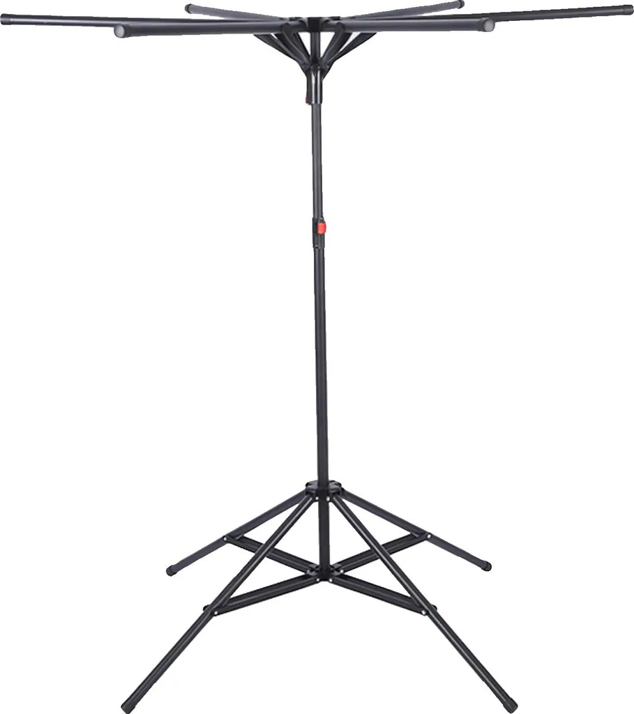 Séchoir à linge PL-Noir télescopique et imperméable taille réglable