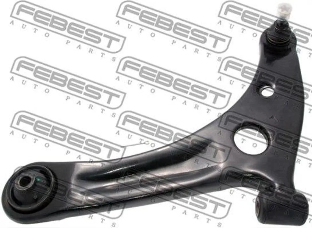 Bras de suspension FEBEST 0424-Z34LH pour Mitsubishi Colt OE 4013A135