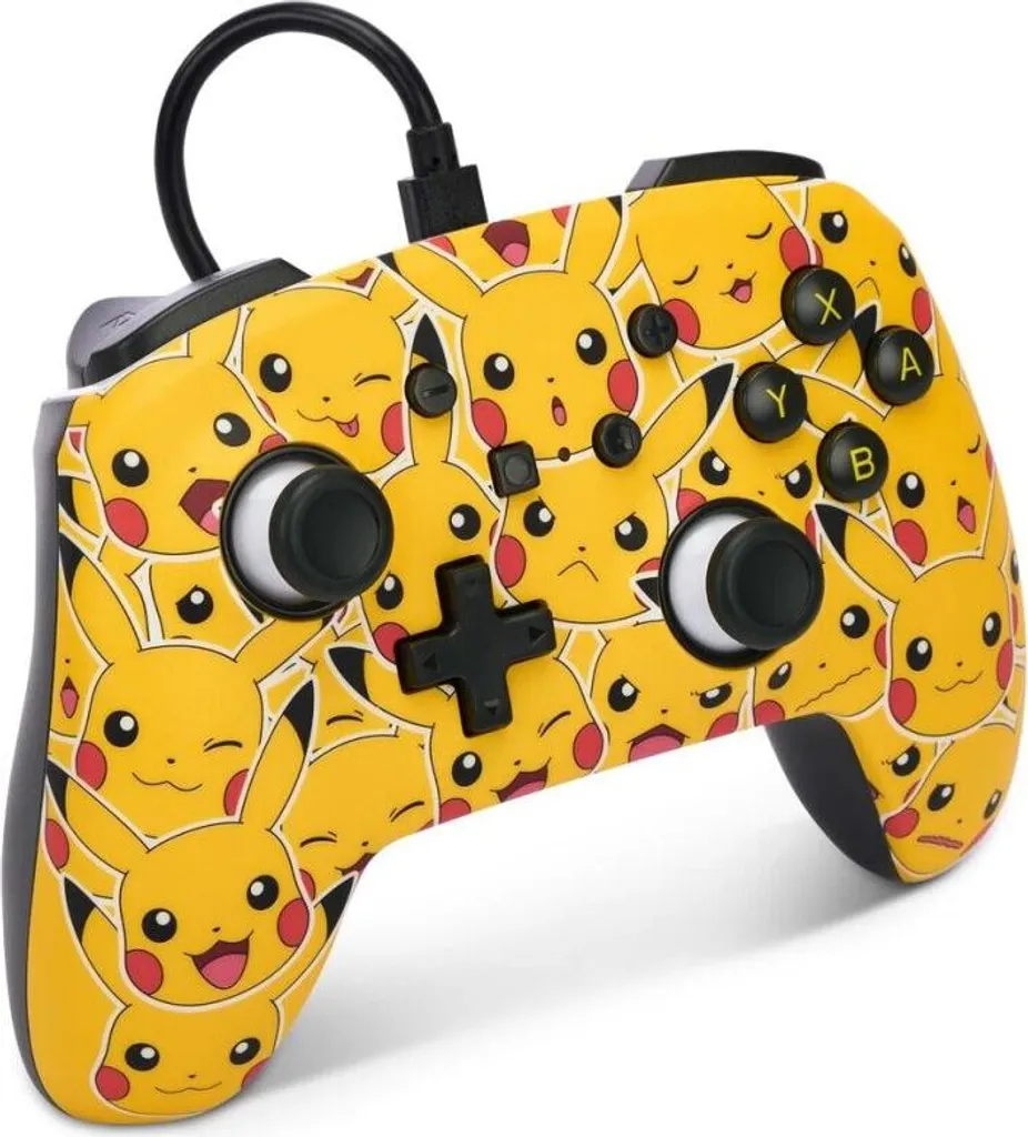 Controllore dell'interruttore con cavo potenziato Pikachu Gefühle PowerA