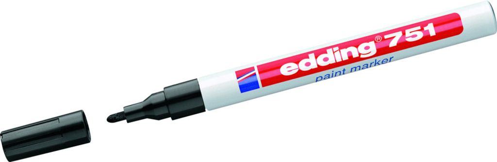 edding Lackmarker Nr. 751 schwarz Produktbild 