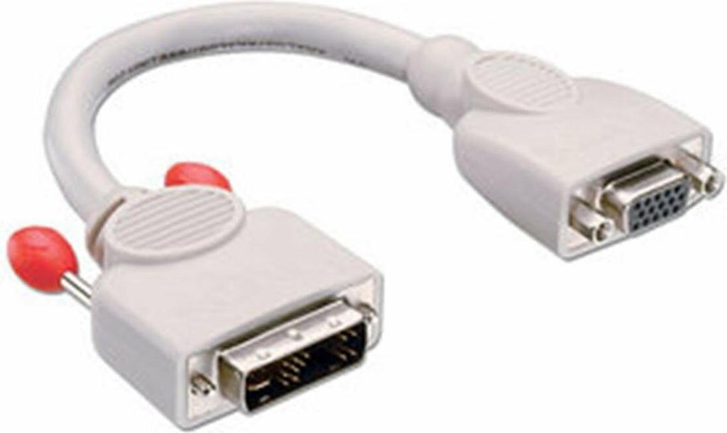 LINDY DVI-I/A auf VGA Adapterkabel 0.2m