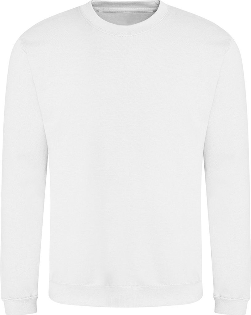 AWDis Erwachsene Uni Just Hoods Sweatshirt PC3798 (4XL) (Arktisch Weiß)