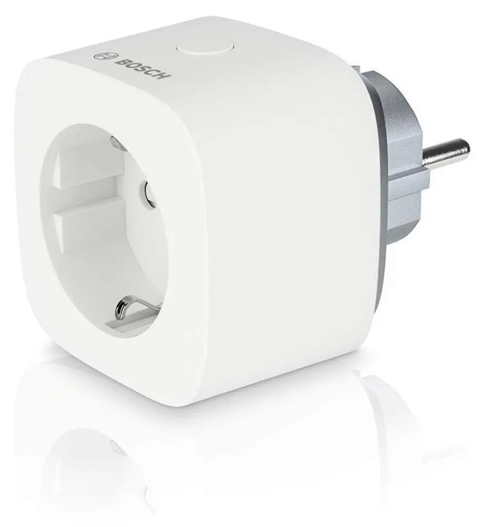 Prise connectée Bosch Smart Home : Connecteur intermédiaire compact blanc
