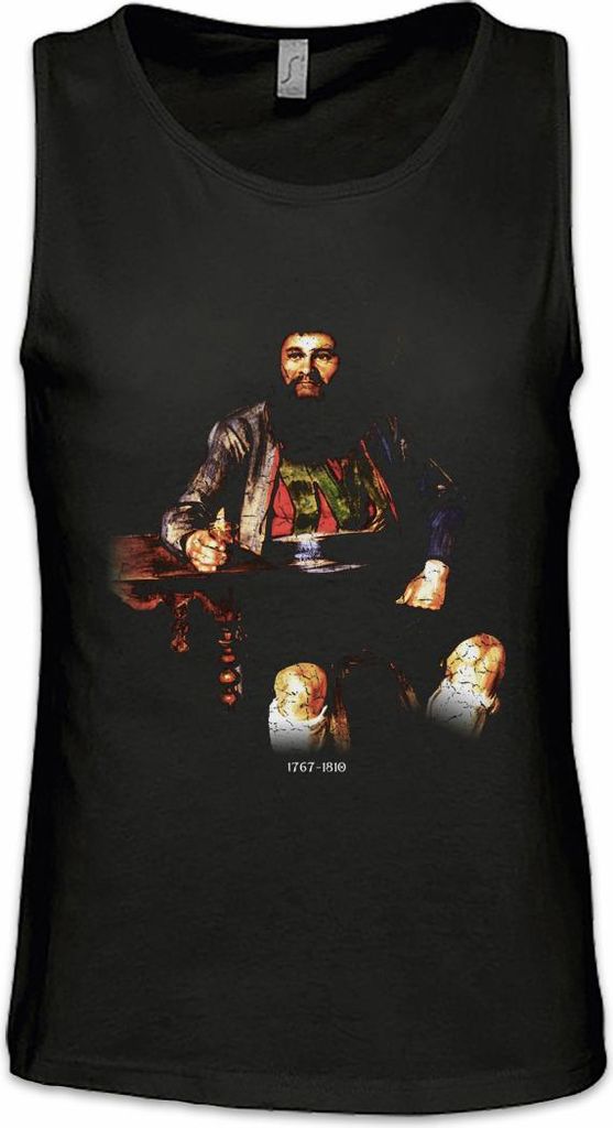 Urban Backwoods Andreas Hofer, Ärmelloses T-Shirt, Farbe: Schwarz, Größe: 2XL