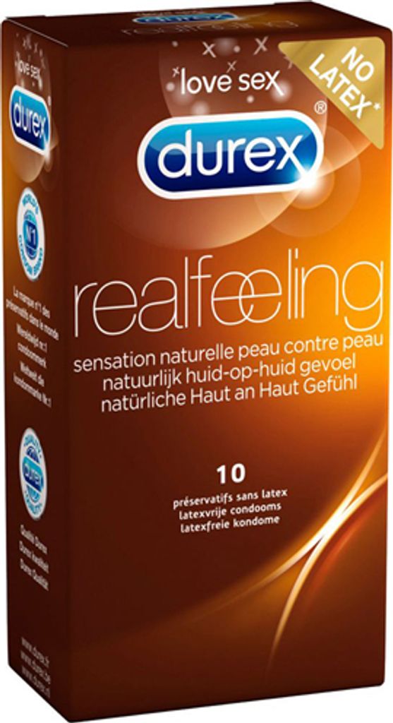 Durex Nude No Latex - 10 Stück