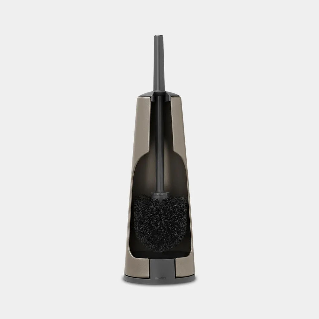 Set Scopino WC Brabantia ReNew Platinum 477324: Design Minimalista