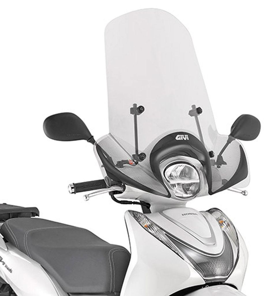 Givi Honda Sh Mode 125 21 Windschutzscheibe Silber  Silber Produktbild 
