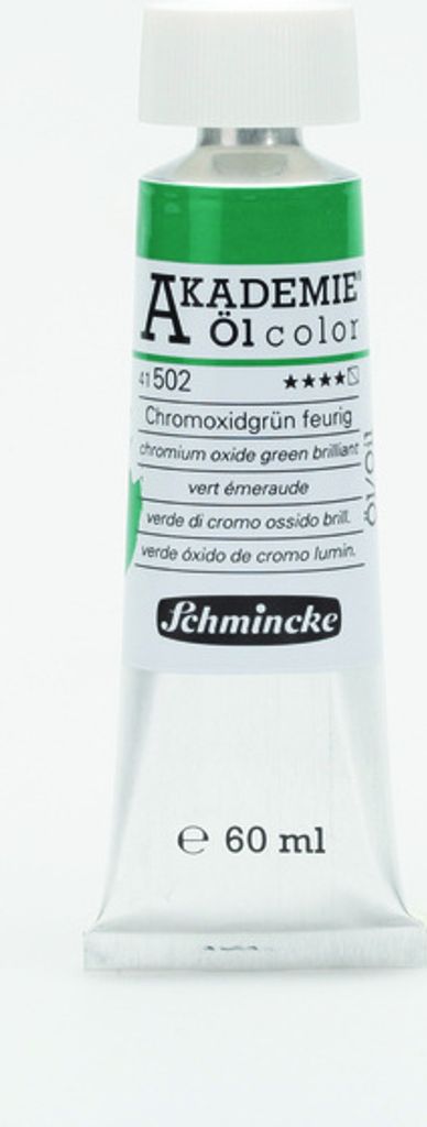 Schmincke 60ml AKADEMIE Öl color Chromoxidgruen feurig Öl Produktbild 