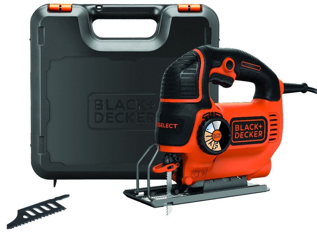 Black & Decker KS901SEK, Schwarz, Orange, 45°, 9 cm, 1,9 cm, 1,5 cm, 8 mm
