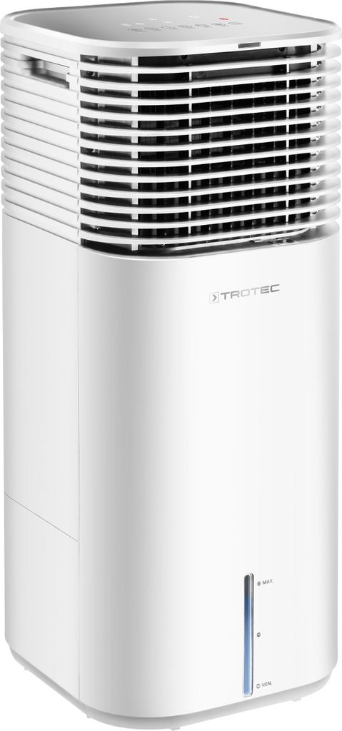 TROTEC PAE 49 Aircooler 4-in-1 Mobile Klimaanlage Klimagerät Ventilator Standventilator Luftreiniger 20 L Tank 4 Gebläsestufen Timer Luftbefeucht...
