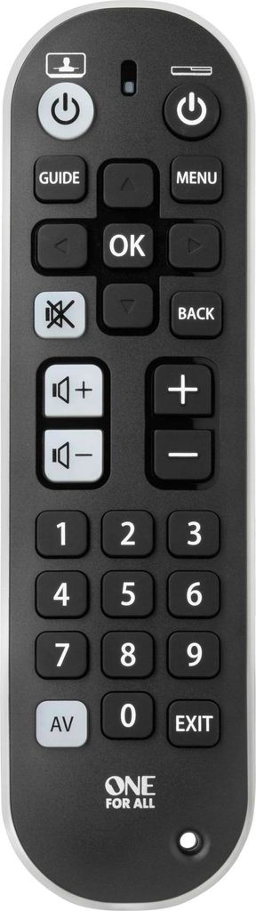One For All Comfort Zapper +, TV, Podczerwień, Naciśnij Zdjęcie produktu 