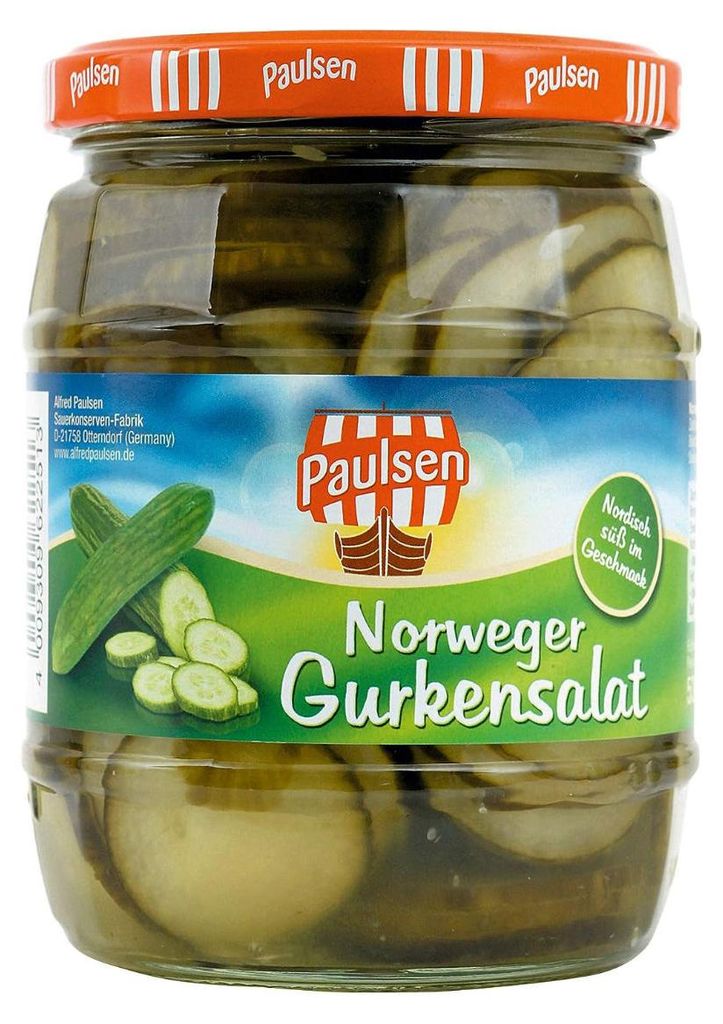 Paulsen Norweger-Gurkensalat (530 g) Produktbild 