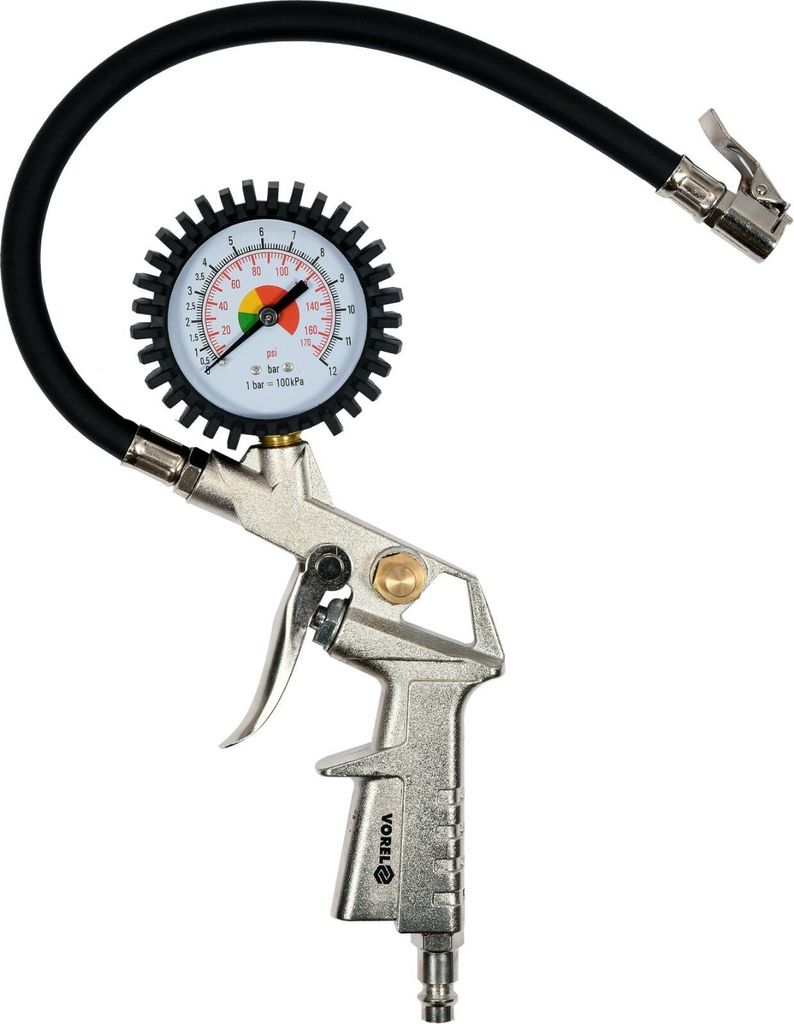Aufblaspistole mit Manometer 81650 VOREL Produktbild 