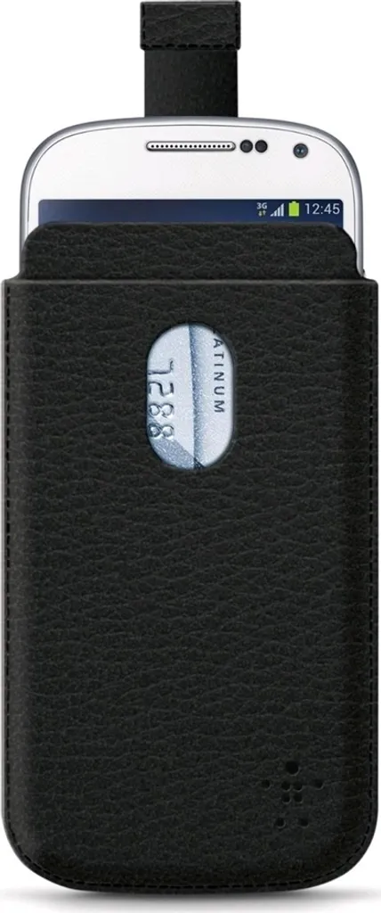 Belkin Etui Pocket Noir pour Samsung Galaxy S4 Mini - Protection Fine