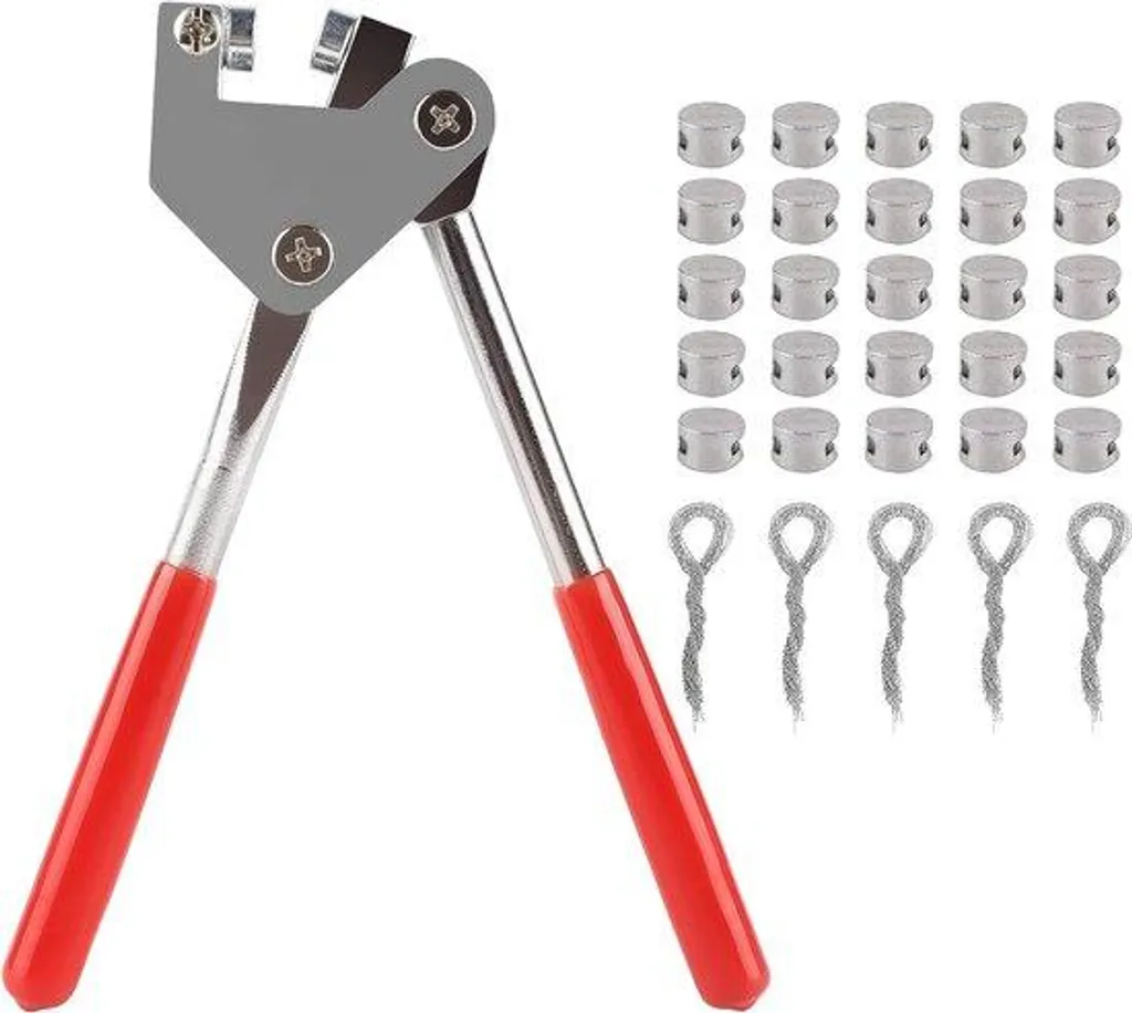 Sécurisez vos accès avec ce kit pince à plombs 165mm et 100 fils acier